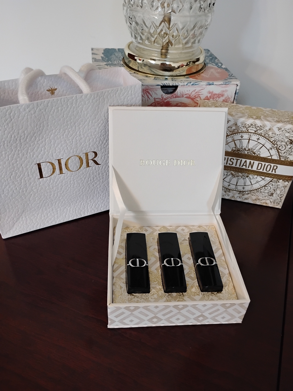 💋 Christian Dior Mini Lipstick Set With Original Packaging 💋